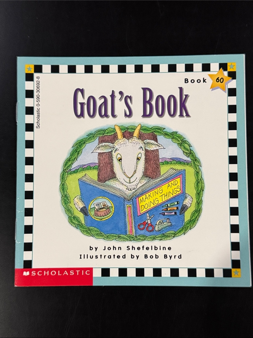 Scholastic Phonics Readers Book #60: Goat’s Book - Vintage Children’s Book